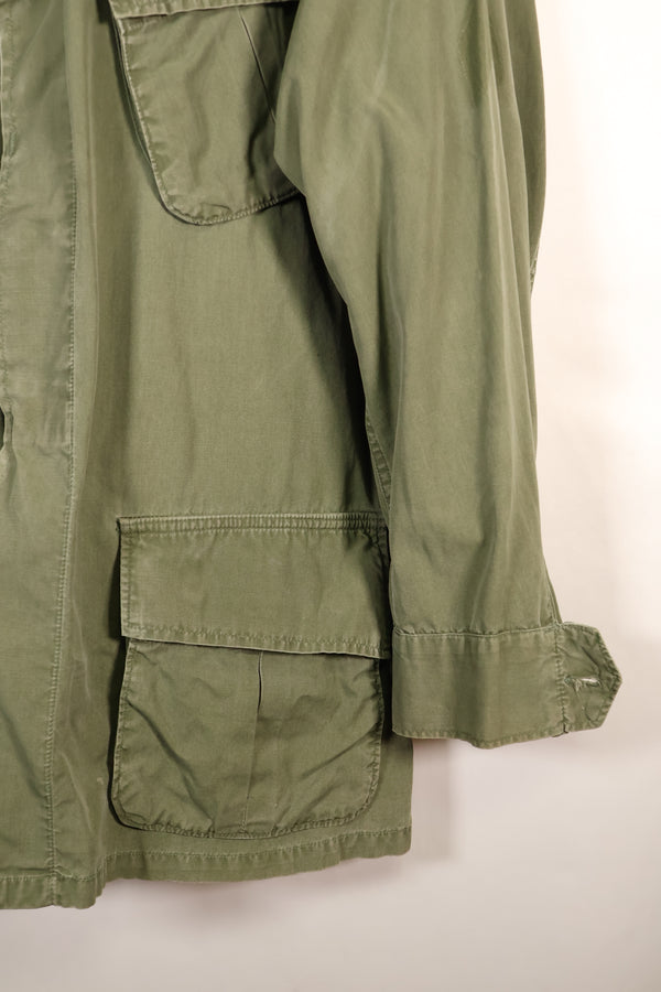 1967 Contract, M-R, U.S. Army, 3rd Model Jungle Fatigue Jacket, with Patches, Used