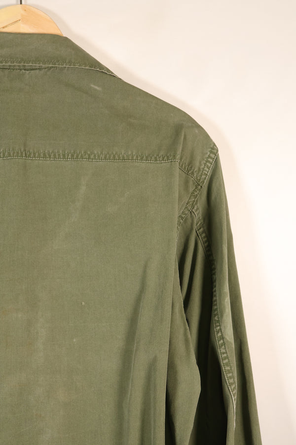 1967 Contract, M-R, U.S. Army, 3rd Model Jungle Fatigue Jacket, with Patches, Used