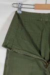 1960s Poplin fabric OG-107 utility pants, baker pants, used A