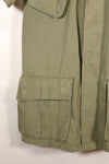 1966–67 Contract, S-R, Presumed USAF Issue, 3rd Model Jungle Fatigue Jacket, Short-Sleeve, Used