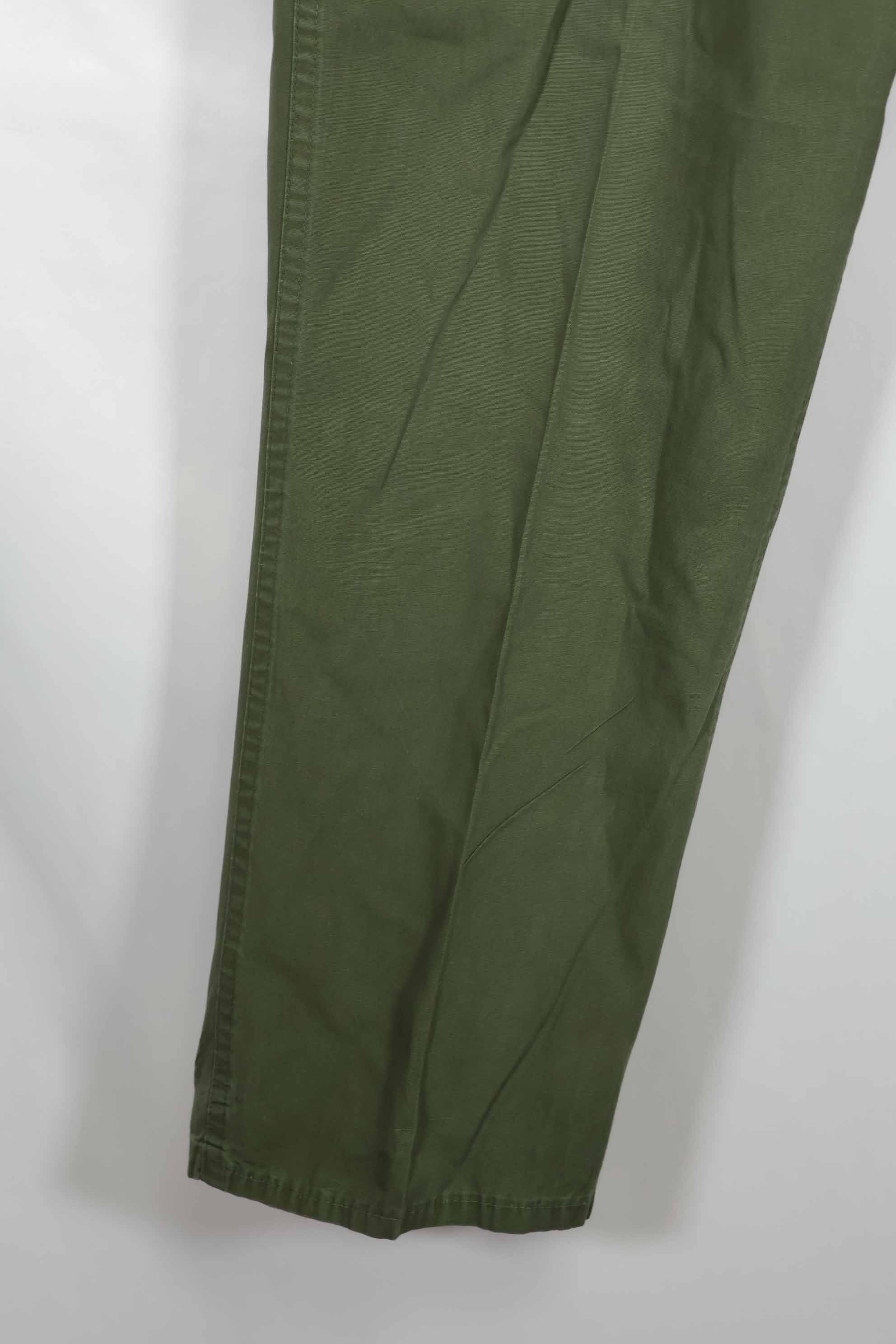 1960s Poplin fabric OG-107 utility pants, baker pants, used, B