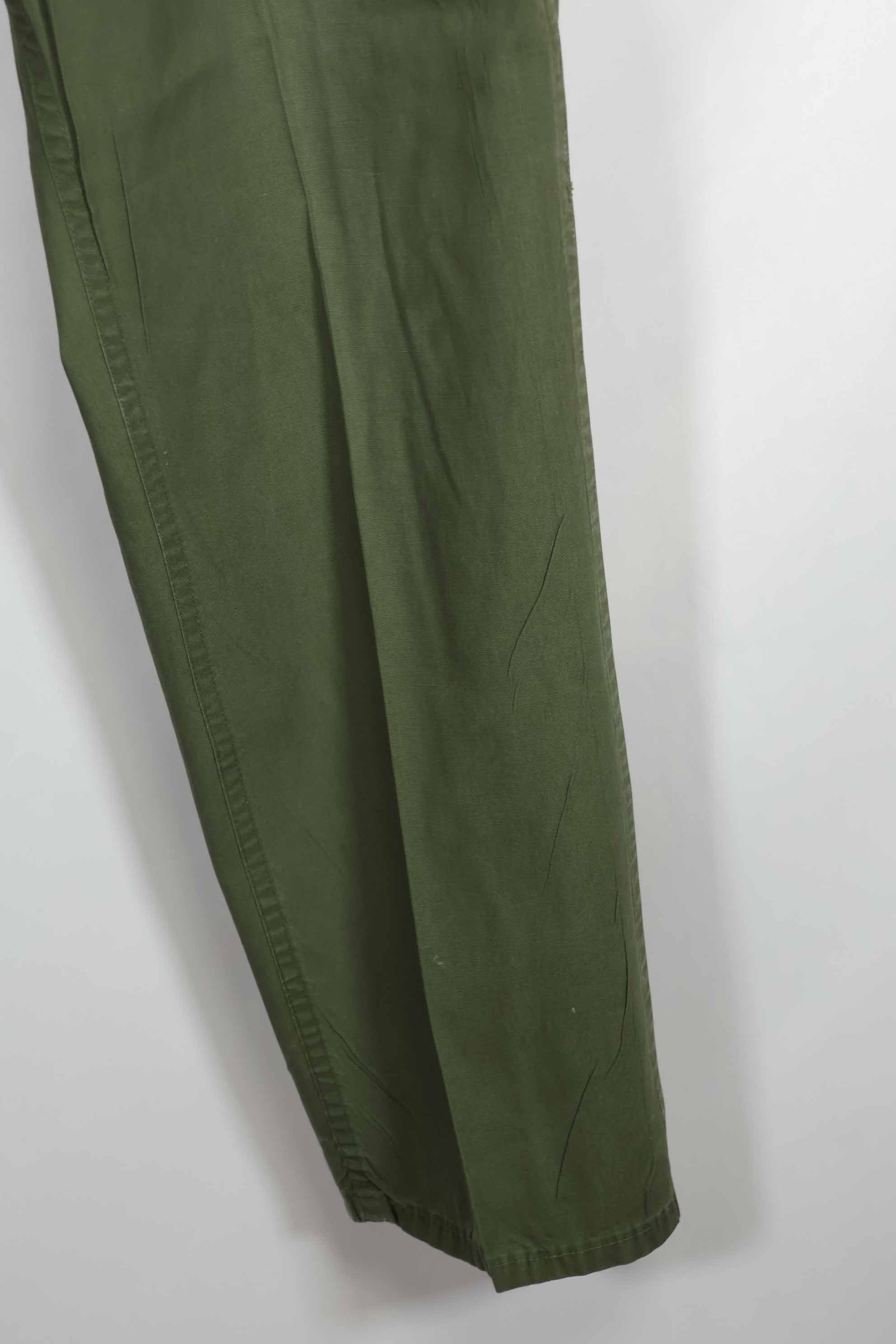 1960s Poplin fabric OG-107 utility pants, baker pants, used, B