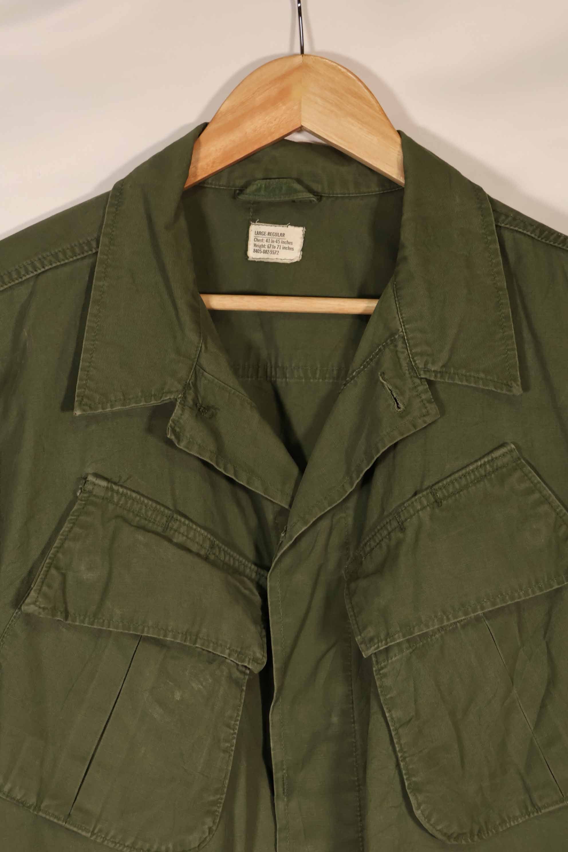 Real 1967 3rd Model Jungle Fatigue Jacket L-R Used