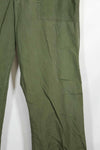 1960s Poplin fabric OG-107 utility pants, baker pants, used C