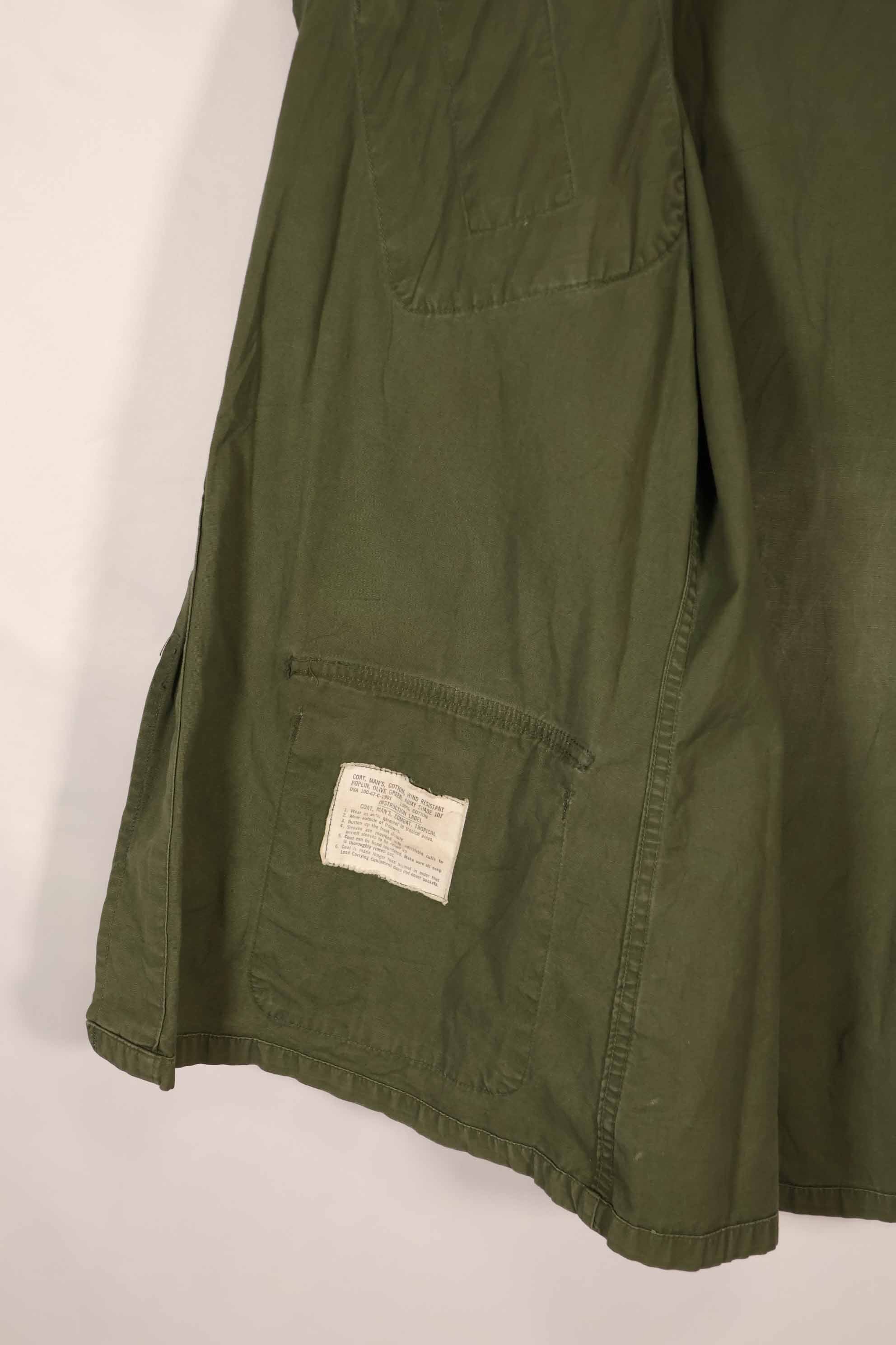 Real 1967 3rd Model Jungle Fatigue Jacket L-R Used