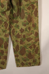 1940s, WWII, USMC, P-44, Frogskin Camouflage, HBT Pants, Used