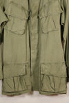 1967 Contract, M-L, Non-Ripstop, 3rd Model Jungle Fatigue Jacket, Faded, Used