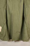 1967 Contract, M-L, Non-Ripstop, 3rd Model Jungle Fatigue Jacket, Faded, Used
