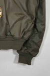 1988 US Navy CWU-45P USS HANCOCK CVA 19 VP-69 XL size flight jacket used