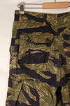 Mid-1960s Okinawa Tiger US-cut tiger-striped pants, minimal fading, used