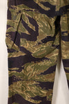 Mid-1960s Okinawa Tiger US-cut tiger-striped pants, minimal fading, used
