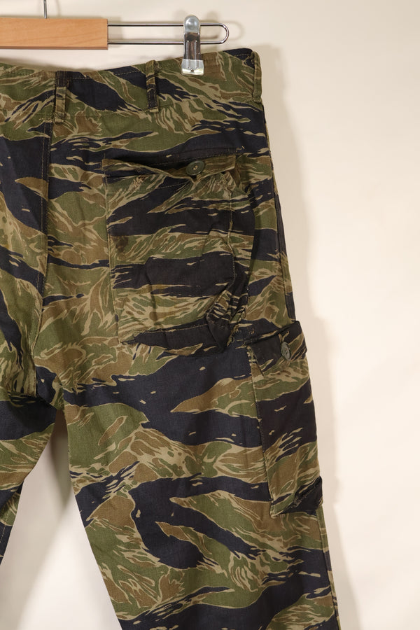 1960年代中頃　A-L　シルバータイガーパターン　Asian カット　パンツ　補修あり　中古品