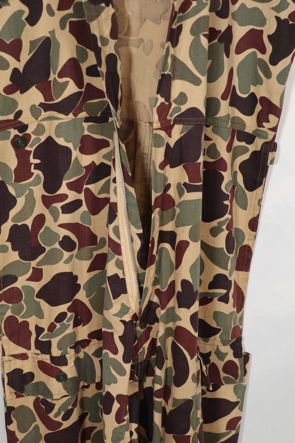 Real Japanese Beogum camouflage locally made duck hunter flight suit, almost unused.