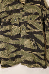 Mid-1960s US-L Okinawa Tiger Pattern Tiger Stripe US-Cut Shirt, Used