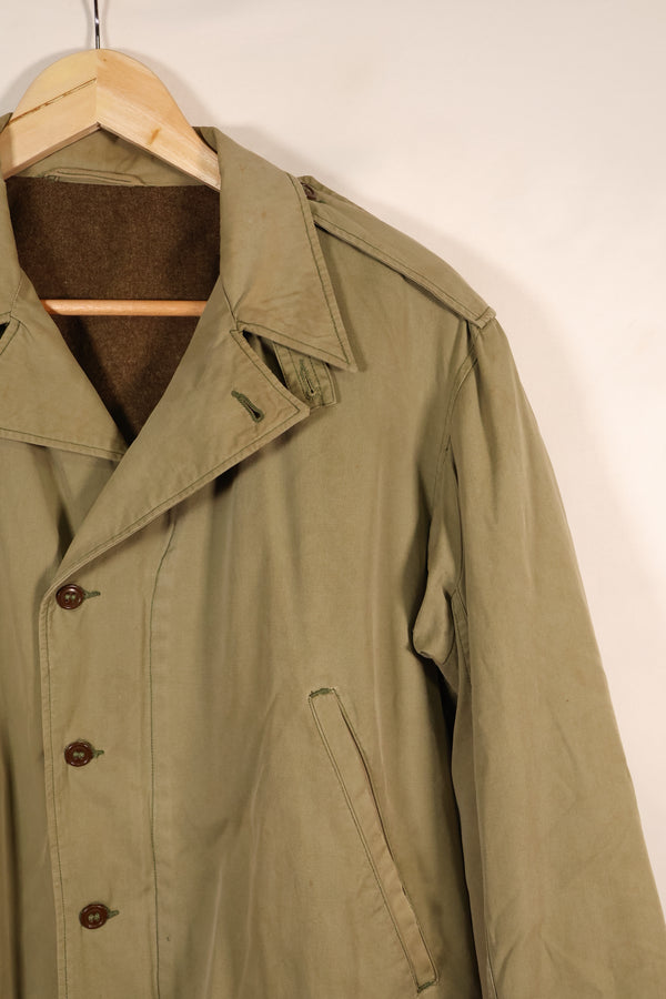 Early 1940s, around 42 to 44 U.S. Army M-1941 Field Jacket, Wool Lining, Used