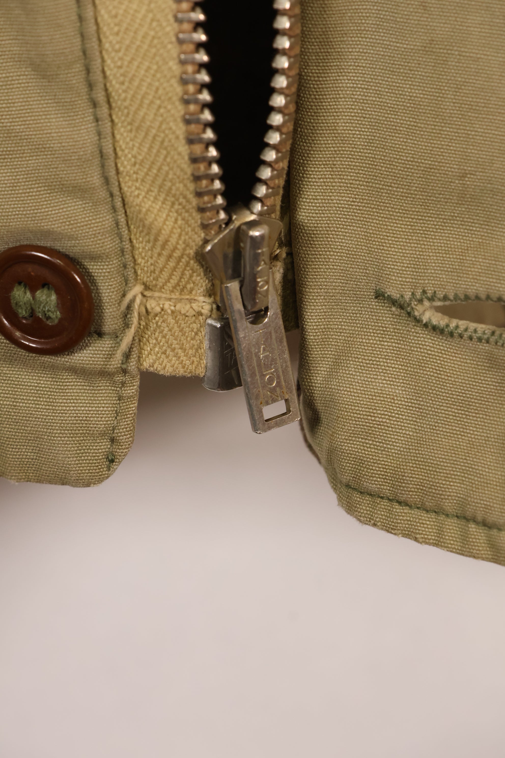 Early 1940s, around 42 to 44 U.S. Army M-1941 Field Jacket, Wool Lining, Used