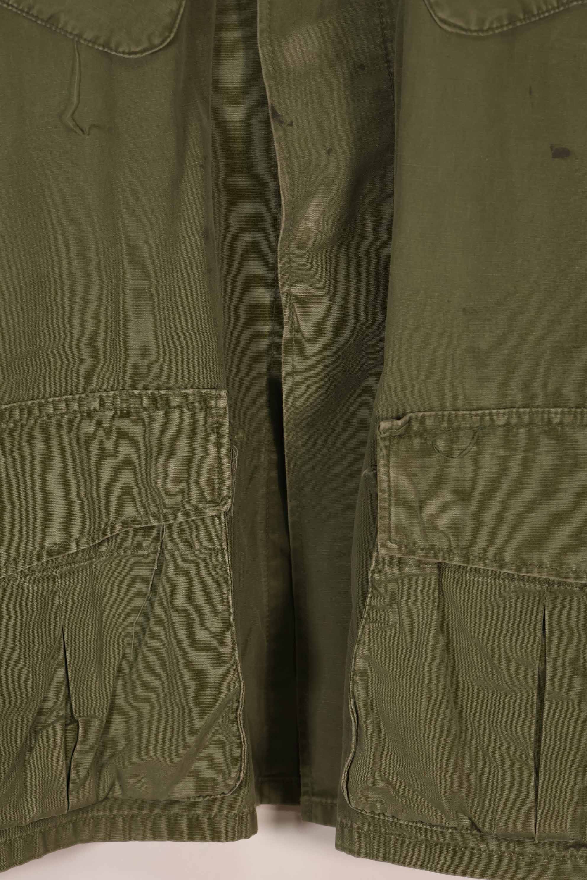 Real 3rd Model Jungle Fatigue Jacket M-R, used with stains, etc.