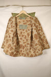 1940s WWII USMC P-44 Frogskin Camouflage Duck Hunter Jacket, used.