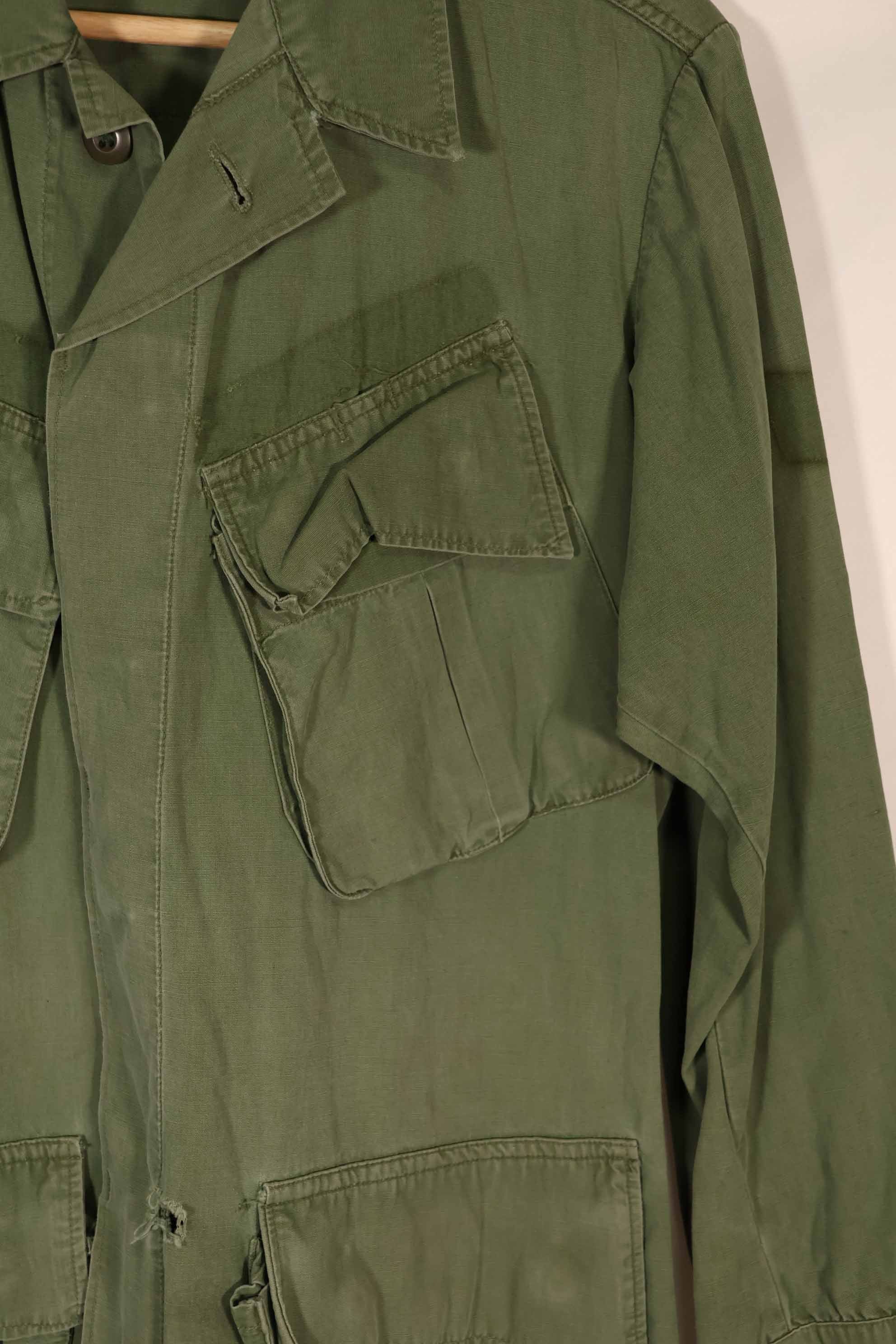 Real 1967 USAF 3rd Model Jungle Fatigue Jacket S-S Used