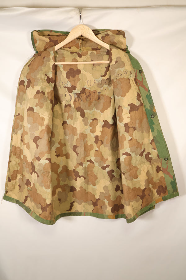 1960年代後半〜70年代　USMC　個人調達品　ミッチェルパターン　フード付フィールドジャケット　中古品