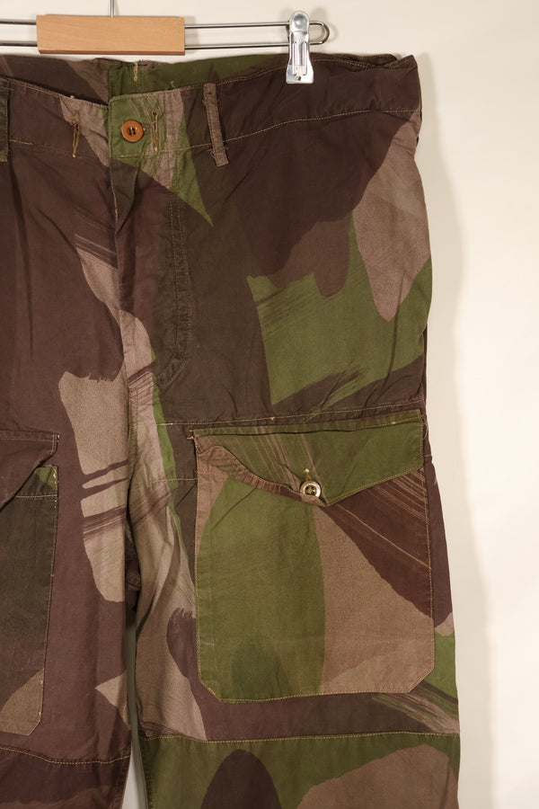 1940s, WWII, British SAS, Windproof Camouflage, Camouflage Pants, Customized, Used