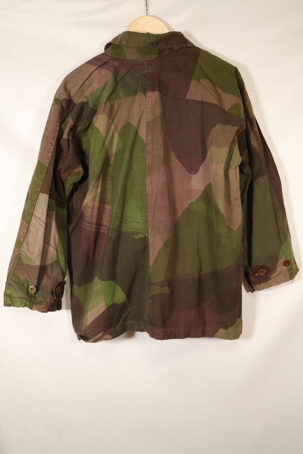 1940s, WWII, British Army, Windproof Camouflage Smock, Modified, Indochina War Replica, Post-war modifications, Used
