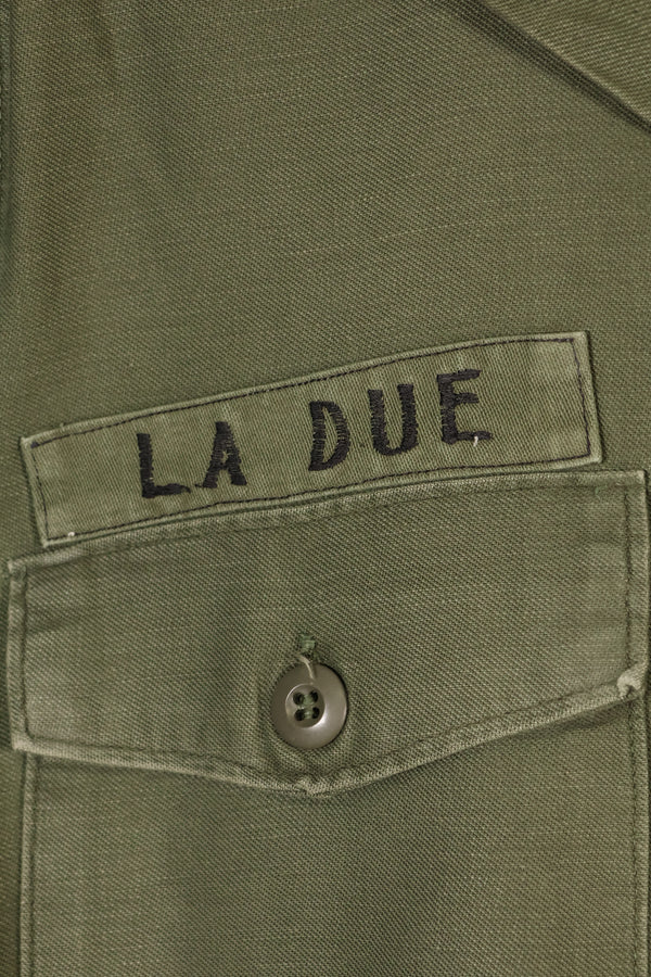 1972 Contract, 15 1/2 x 33, OG-107, Utility Shirt, With Patch, Used