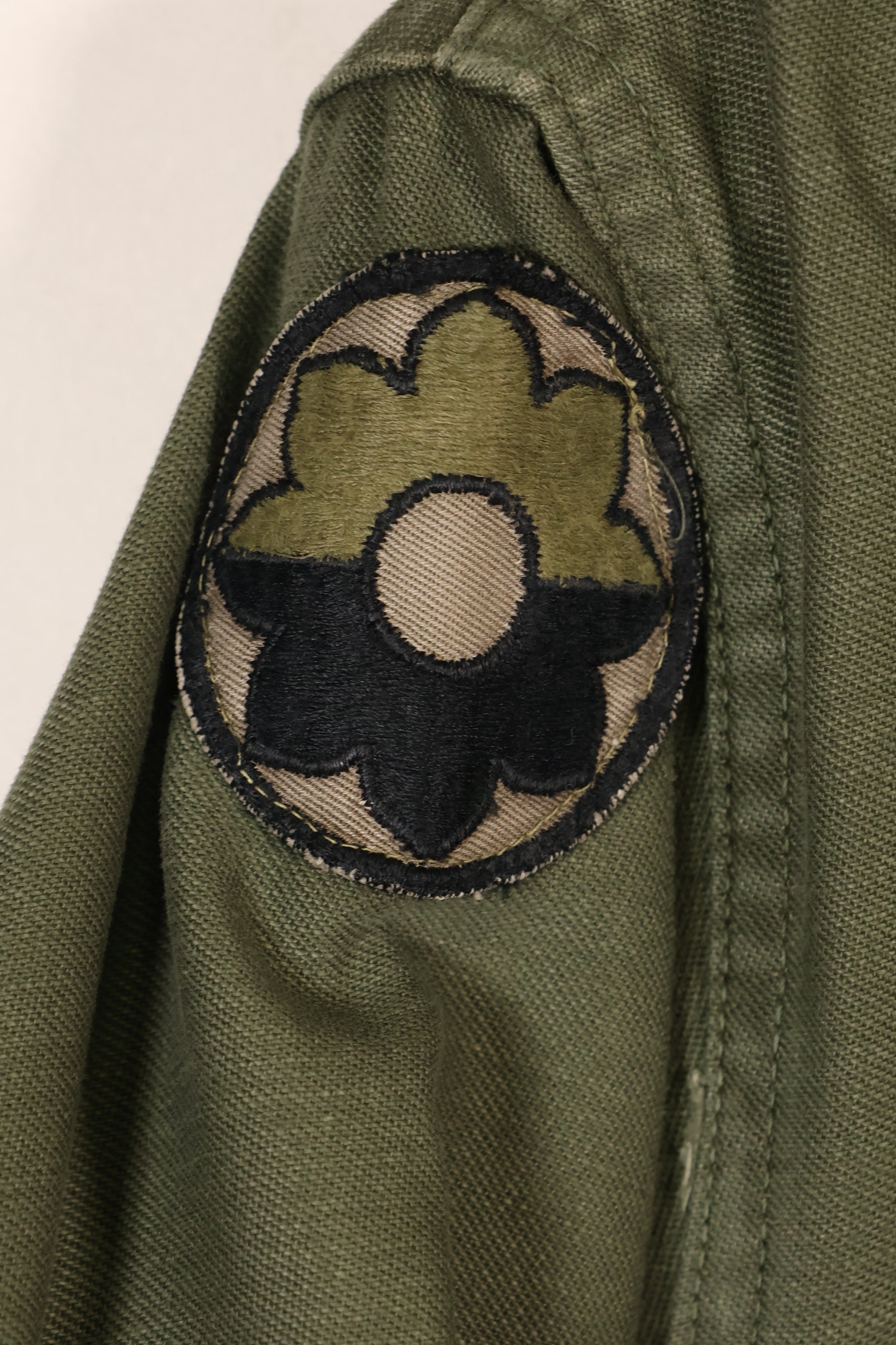 1972 Contract, 15 1/2 x 33, OG-107, Utility Shirt, With Patch, Used