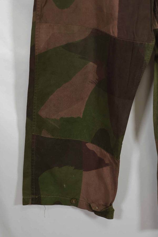 British Army SAS Trousers WINDPROOF Camouflage Pants Size No.1 Used A