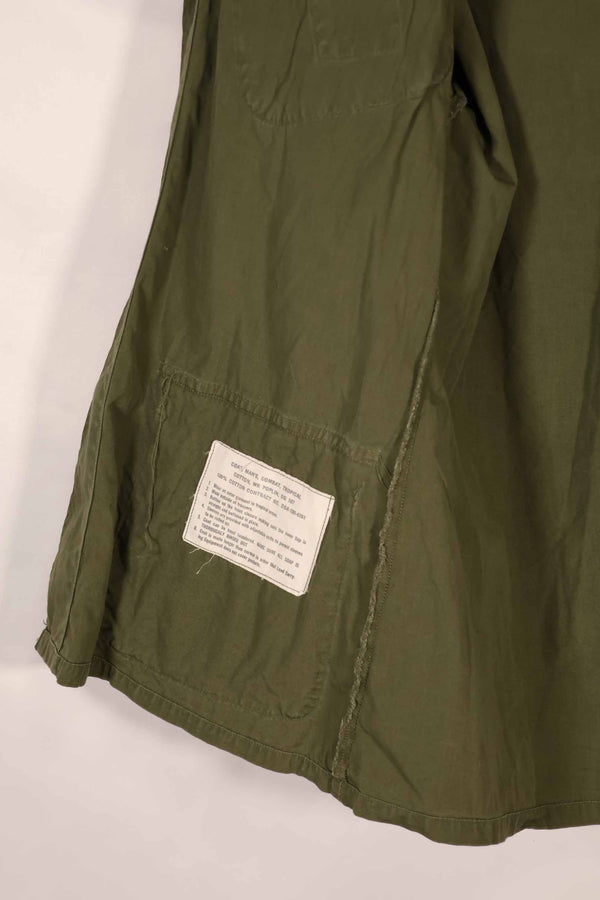 Real estimated 1966 3rd Model Jungle Fatigue Jacket, M-R, used.