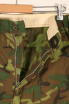 Late 1960s, Size 34–36, ERDL Leaf Camo, Non-Ripstop Fabric, Utility Cut Pants, Used