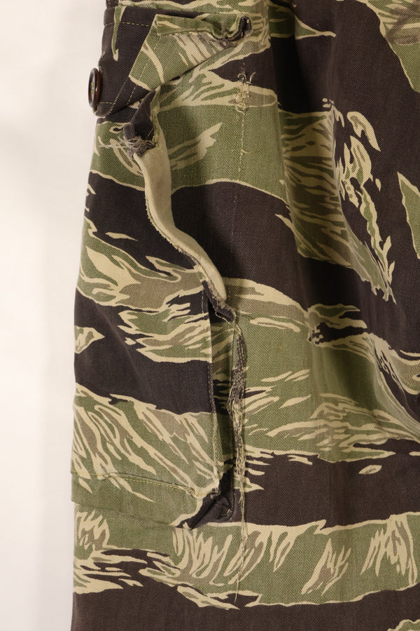 Mid-1960s, Okinawa Tiger Pattern, Asian Cut, Tiger-Stripe Pants, Secondhand