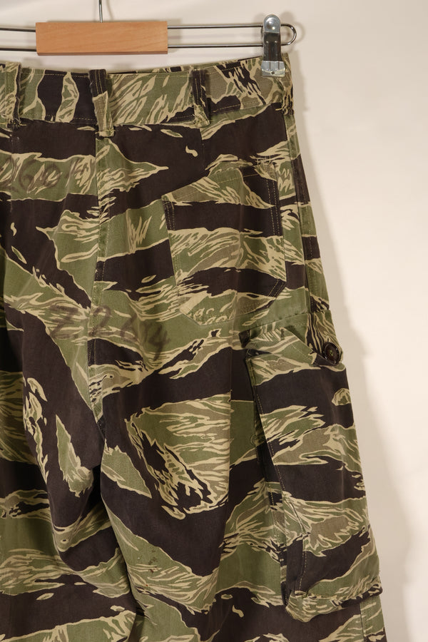 Mid-1960s, Okinawa Tiger Pattern, Asian Cut, Tiger-Stripe Pants, Secondhand