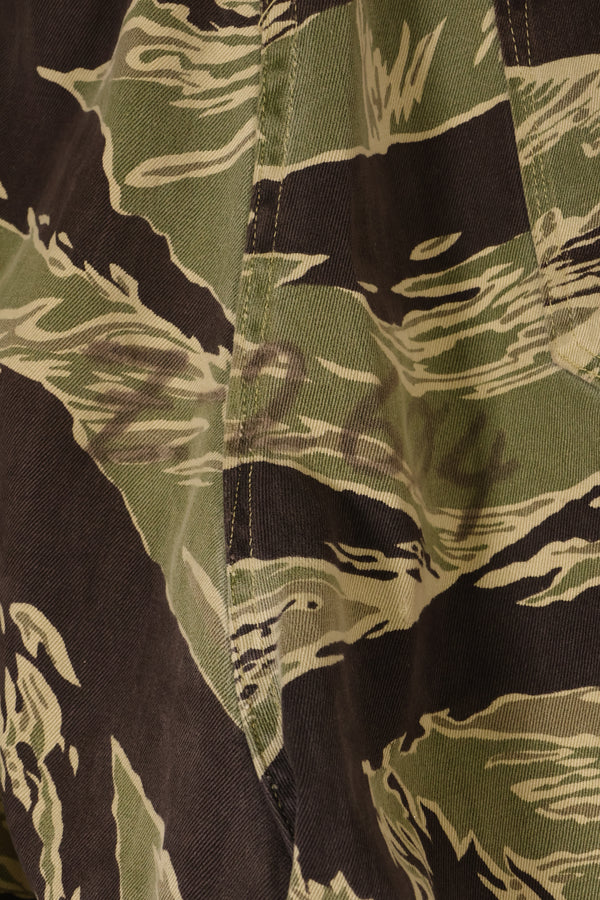 Mid-1960s, Okinawa Tiger Pattern, Asian Cut, Tiger-Stripe Pants, Secondhand