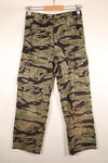Late 1960s, A-S, Late War Lightweight Pattern, Tiger Stripe Pants, Used
