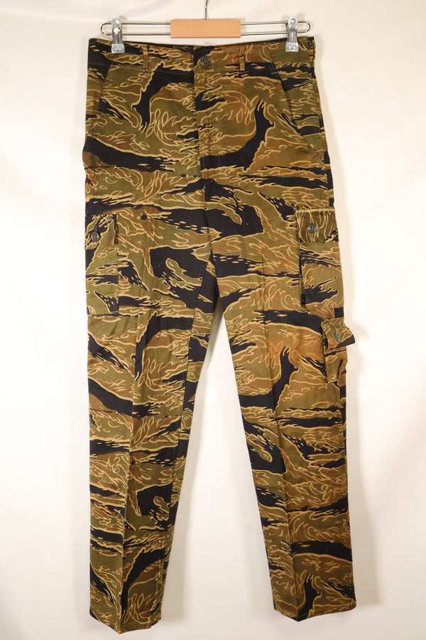 Late 1960s, Deadstock, Gold Tiger, Tiger Stripe, US Cut, Pants, Size tag missing