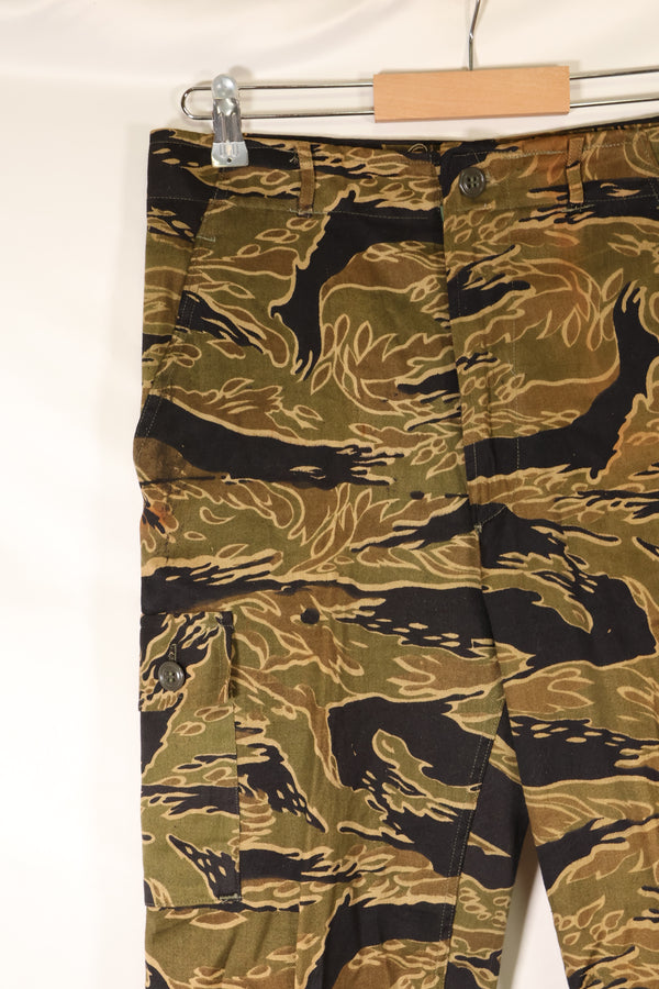 Late 1960s, Deadstock, Gold Tiger, Tiger Stripe, US Cut, Pants, Size tag missing