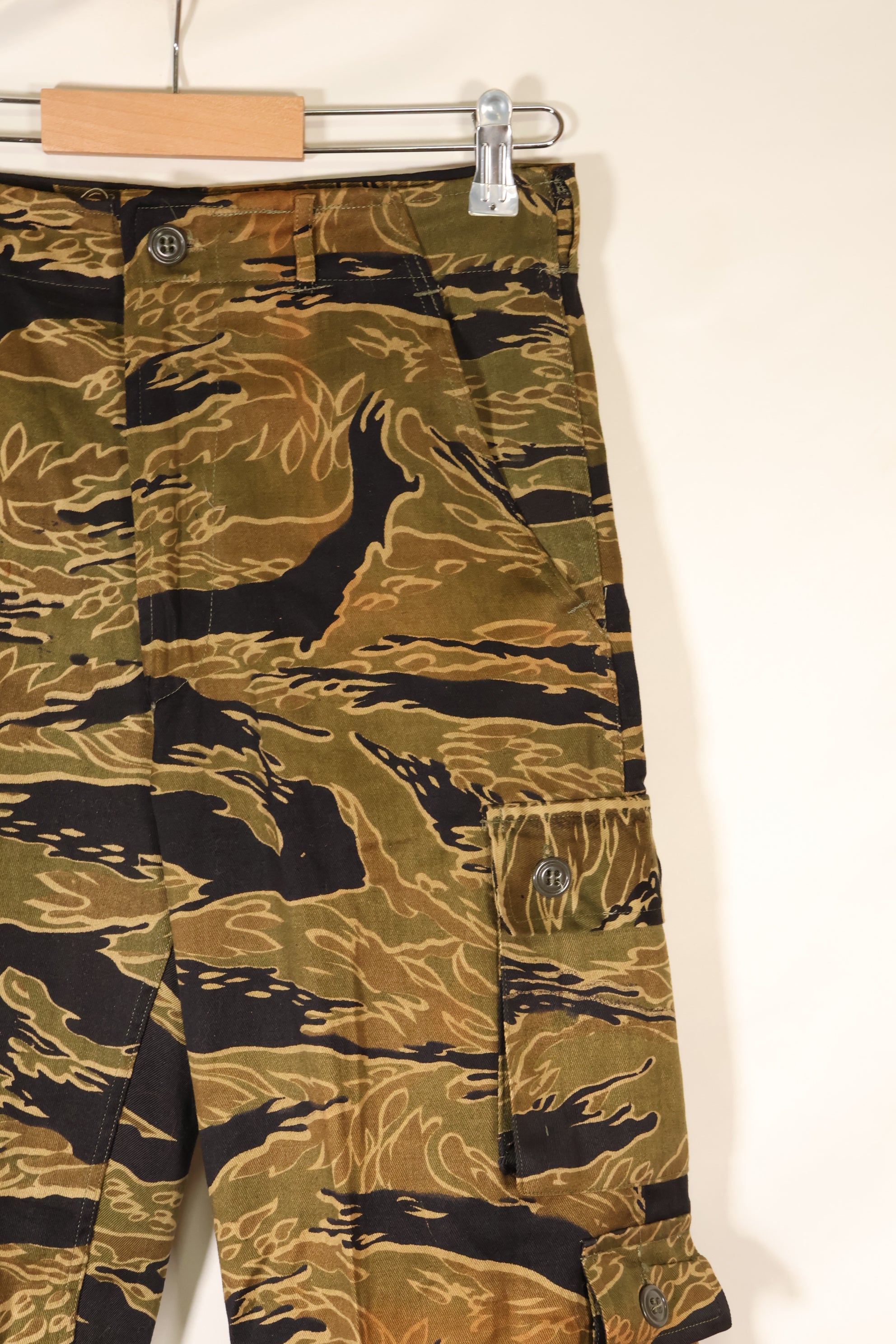 Late 1960s, Deadstock, Gold Tiger, Tiger Stripe, US Cut, Pants, Size tag missing