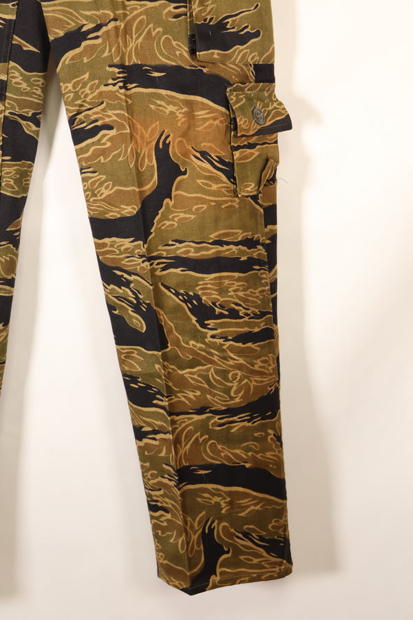 Late 1960s, Deadstock, Gold Tiger, Tiger Stripe, US Cut, Pants, Size tag missing