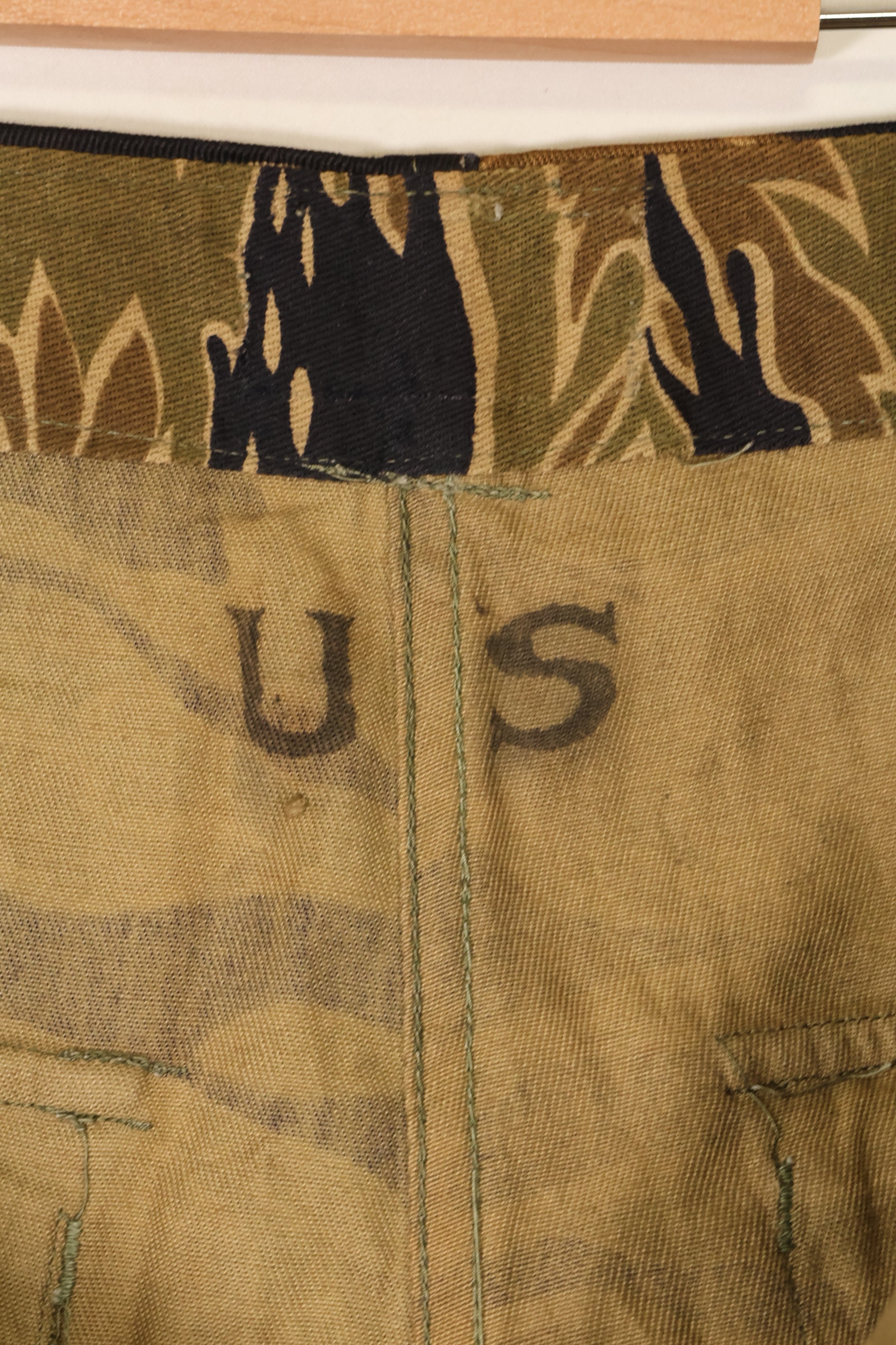 Late 1960s, Deadstock, Gold Tiger, Tiger Stripe, US Cut, Pants, Size tag missing