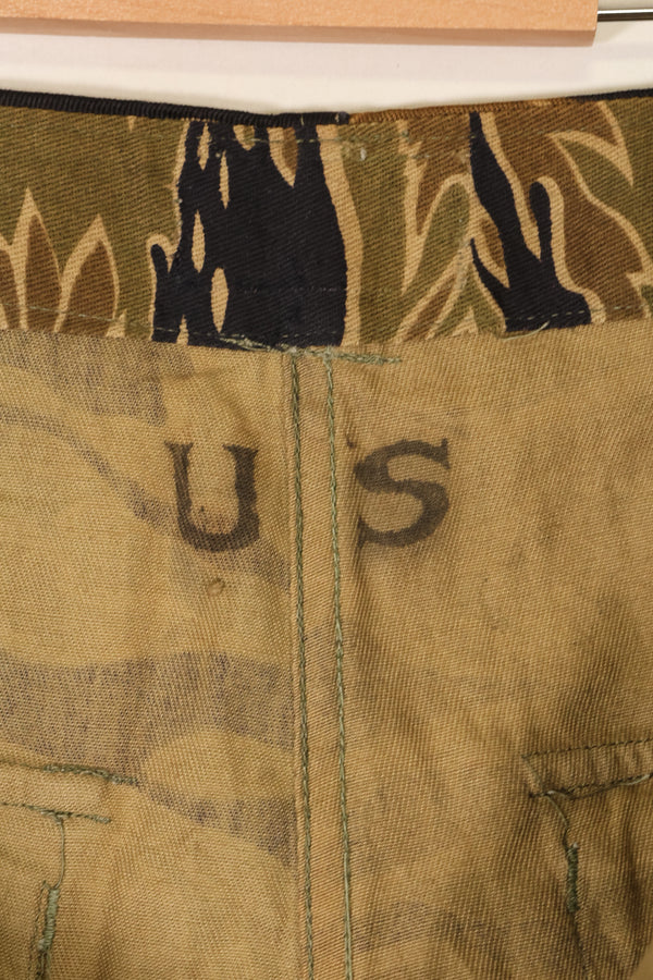 Late 1960s, Deadstock, Gold Tiger, Tiger Stripe, US Cut, Pants, Size tag missing