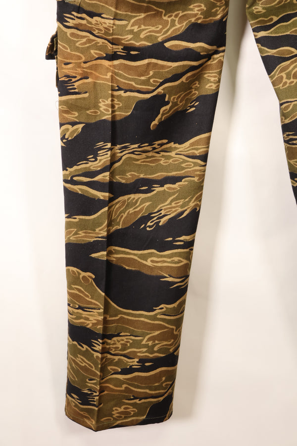 Late 1960s, Deadstock, Gold Tiger, Tiger Stripe, US Cut, Pants, Size tag missing