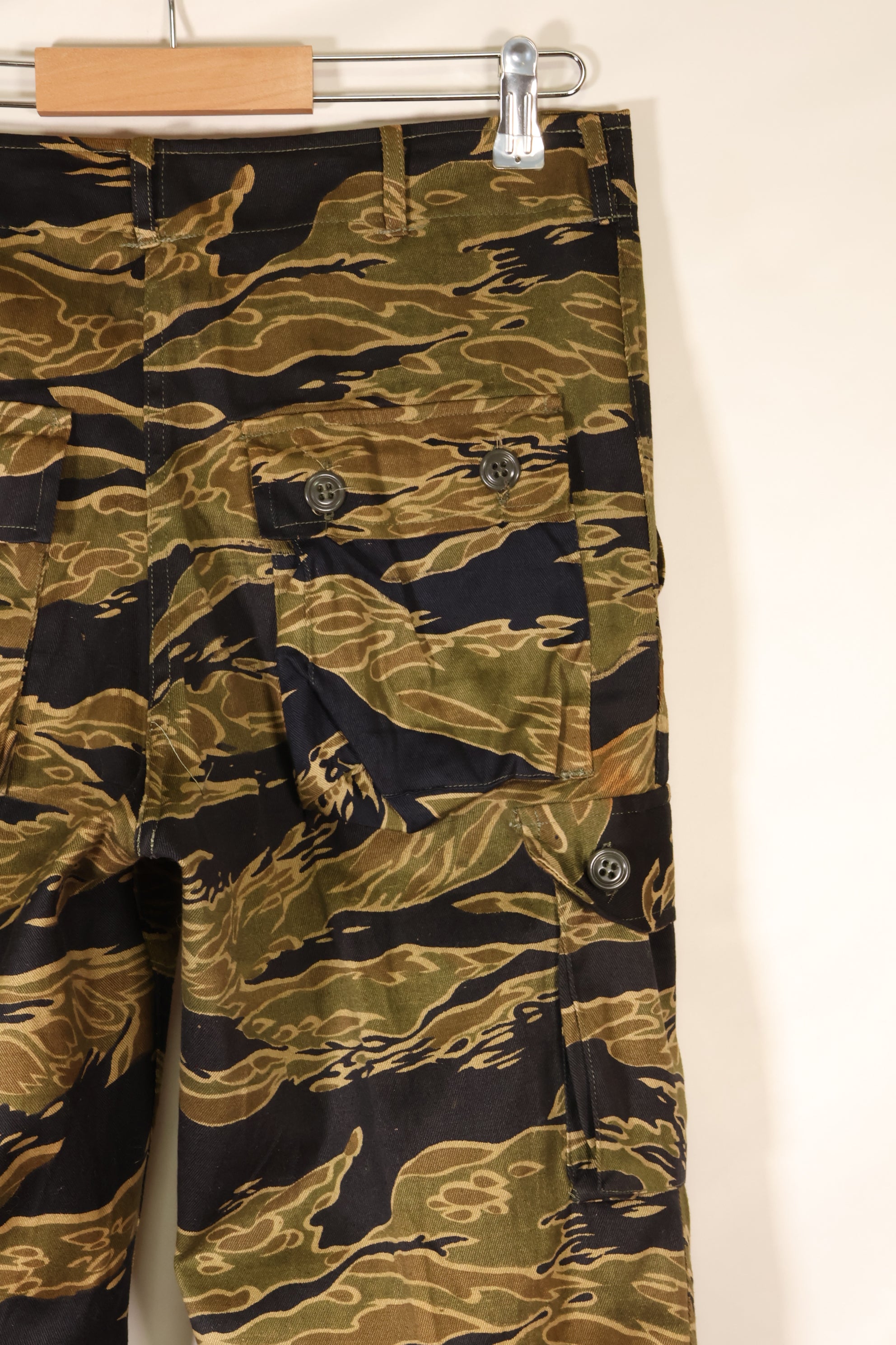 Late 1960s, Deadstock, Gold Tiger, Tiger Stripe, US Cut, Pants, Size tag missing