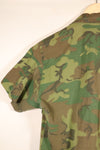 1969 Contract, S-S, ERDL Green Leaf Camo, Jungle Fatigue Jacket, Short-Sleeve Custom, Used