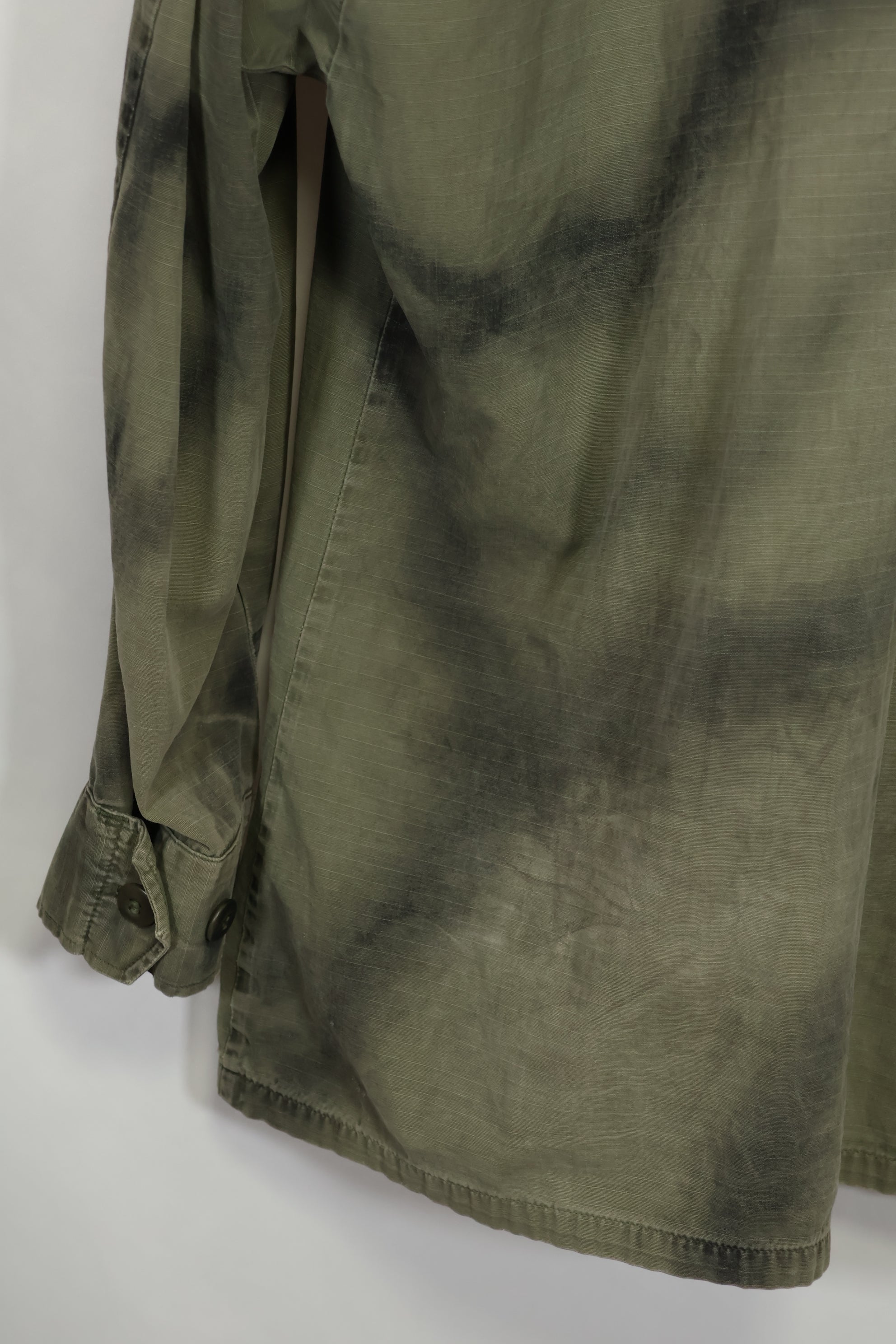 1960s 4th Model Jungle Jacket RECONDO School Spray Camouflage Used