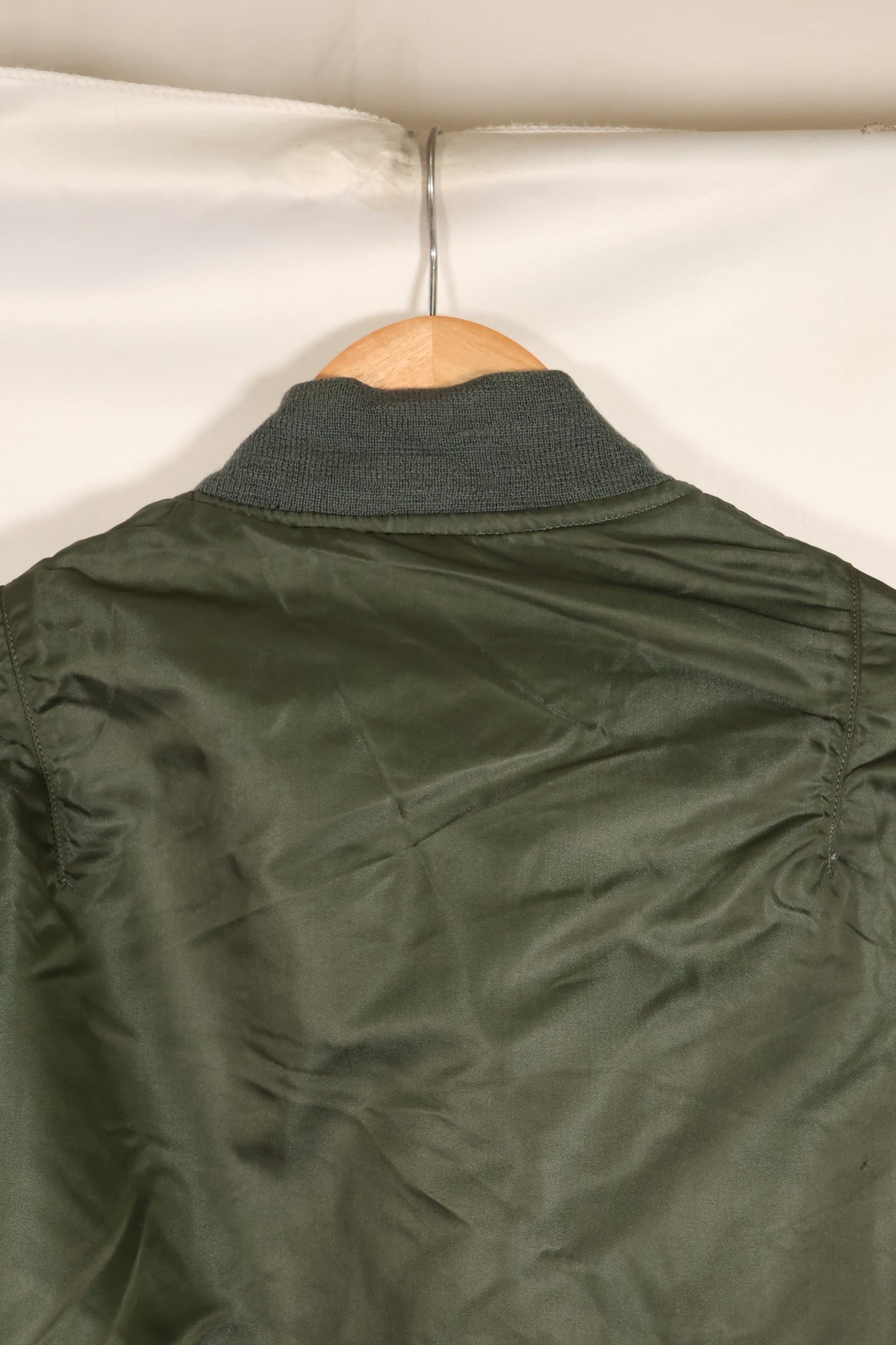 1970 Contract MEDIUM USAF L-2B Flight Jacket, Light Zone, Worn by Bill Eveland, Good Condition