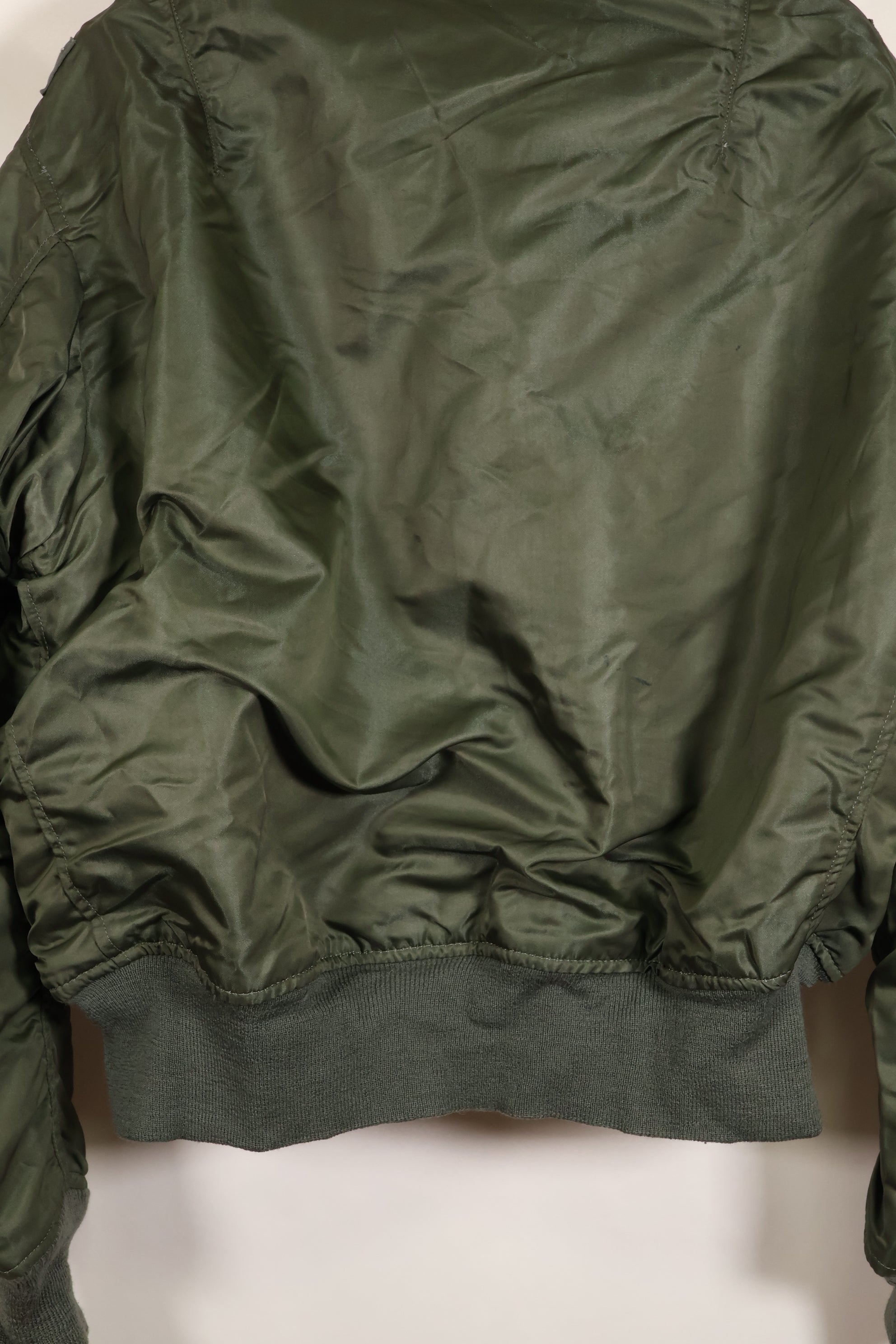 1970 Contract MEDIUM USAF L-2B Flight Jacket, Light Zone, Worn by Bill Eveland, Good Condition