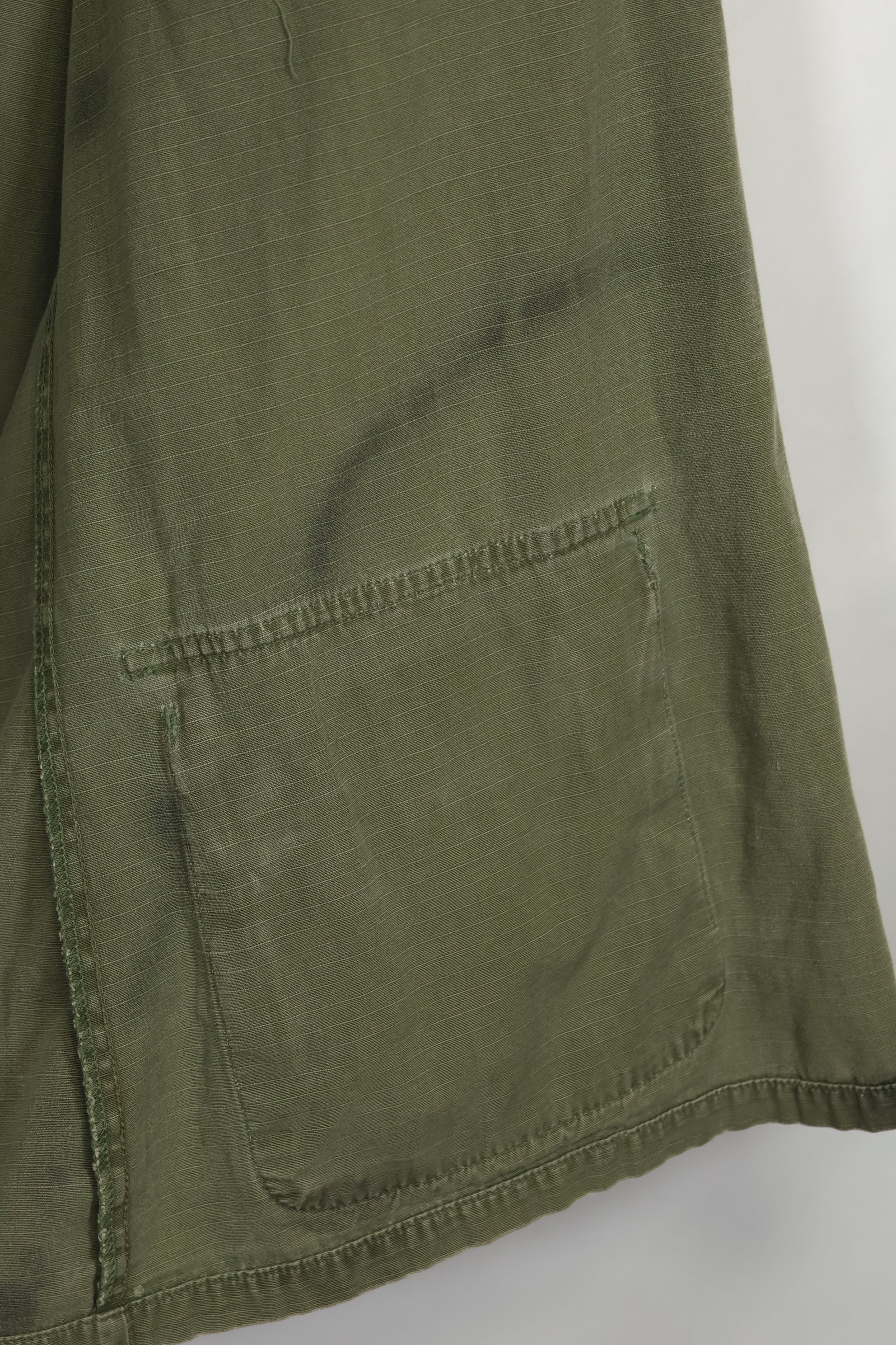 1960s 4th Model Jungle Jacket RECONDO School Spray Camouflage Used