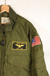 1974 Contract, 46R, U.S. Navy, G-8 WEP Jacket, TOP GUN Instructor Jacket, Used