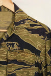 1960s Gold Tiger Tiger Stripe shirt Asian cut, no stamp, good used condition